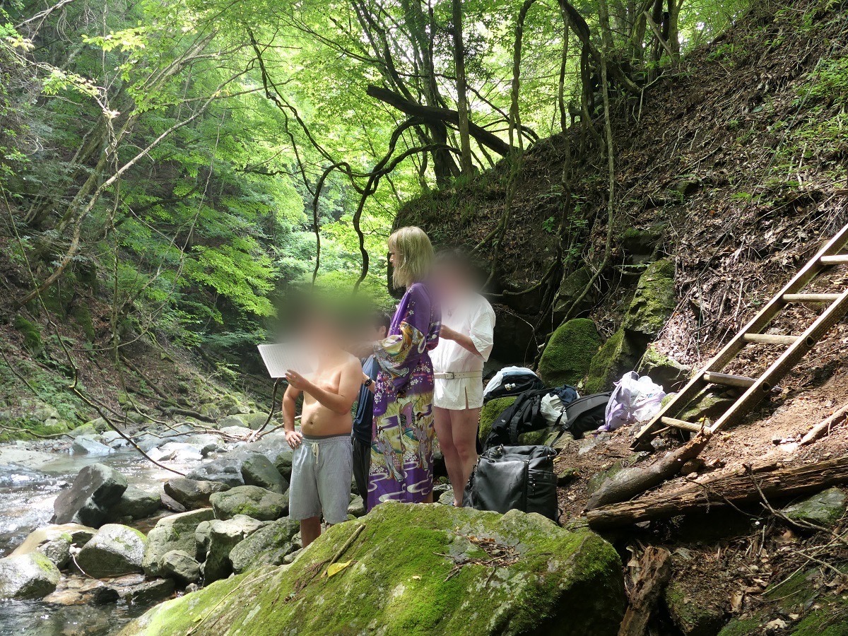 神社参拝・自然の中での体験